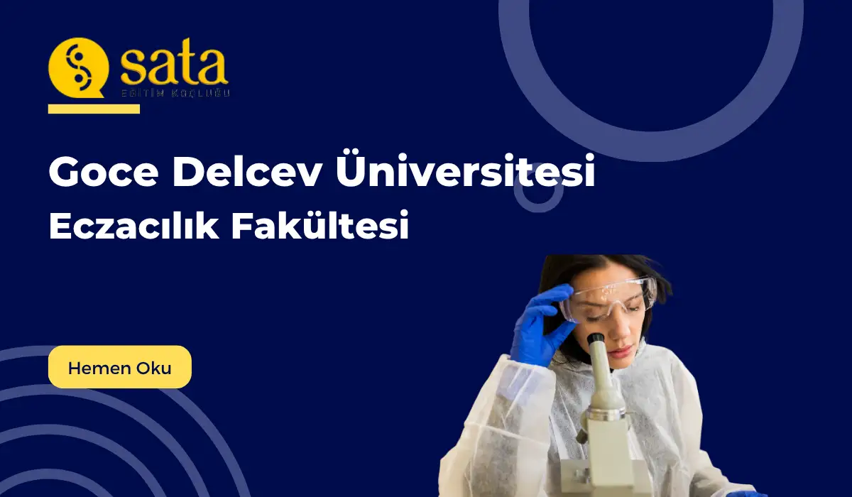 Goce Delcev Universitesi Eczacilik Fakultesi
