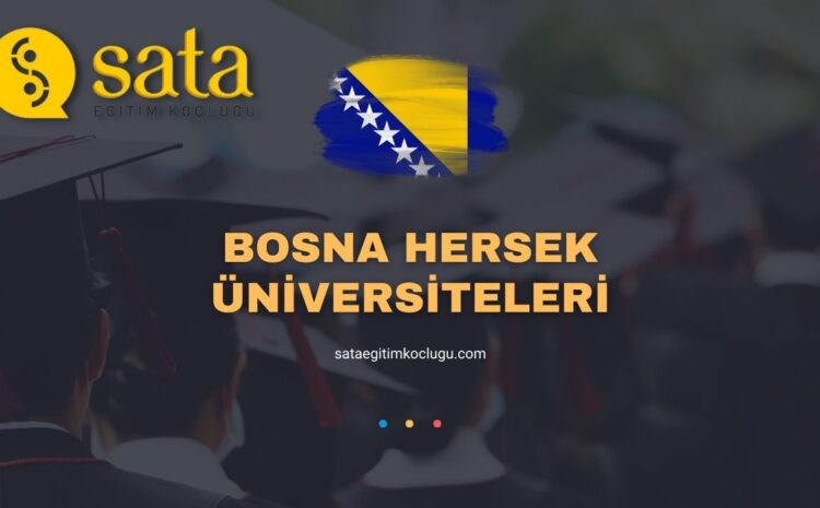  Bosna Hersek Üniversiteleri